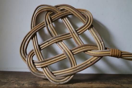 布団たたき★洗濯 叩き★フランス★アンティーク France 布団たたき - antiquenara