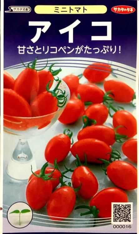 アイコミニトマト 種 17粒 株式会社米三 コメサン 種苗 園芸資材 花 長岡野菜 お取り寄せショップ 新潟県長岡市 アイコミニトマト 種 17粒 株式会社米三 コメサン 種苗 園芸資材 花 長岡野菜 お取り寄せショップ 新潟県長岡市