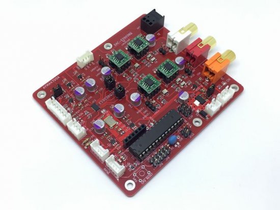 ES9038Q2Mを搭載した高音質設計DAC基板(DAC-ES9038Q) I2S,SPDIF（同軸、光）に対応