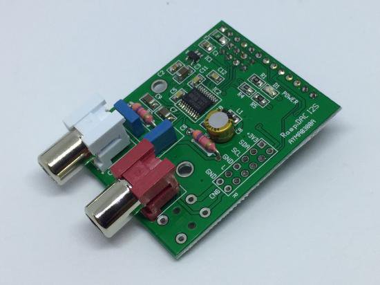 Raspberry Pi 用 ハイレゾ DAC カード RBD-02