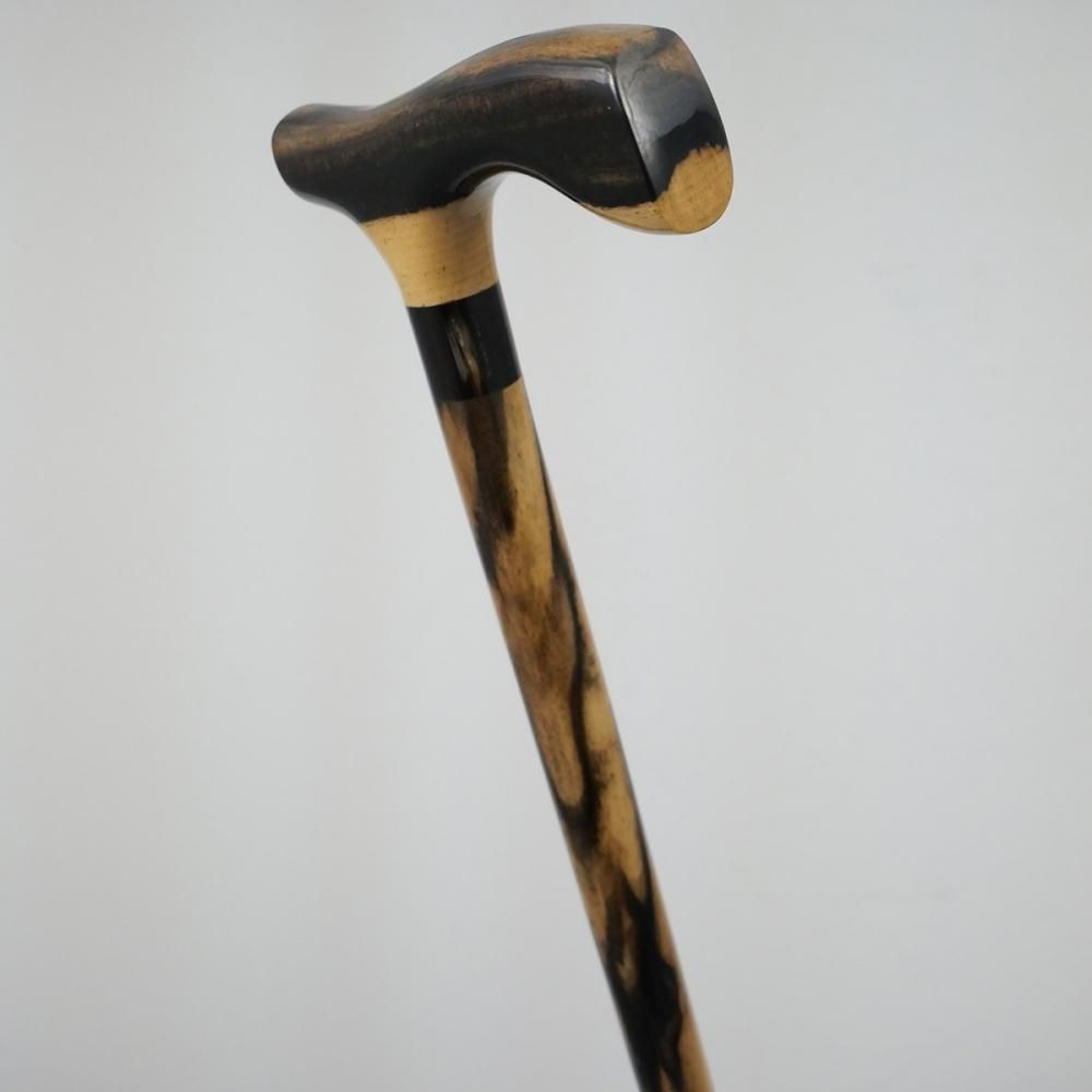 最高級器 時代木造 本鼈甲 杖 ステッキ 時代物 骨董品 古美術品