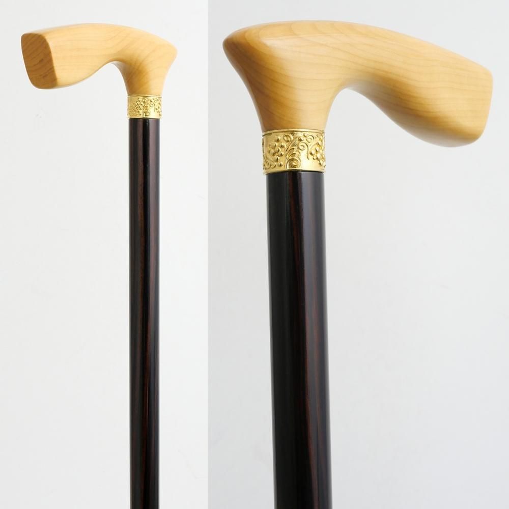 【新品】スペイン製 天然木製ステッキ スペイン製 木製ステッキ