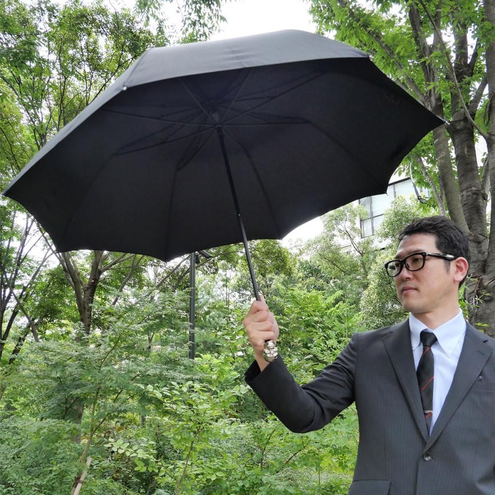 SKULL UMBRELLA 折りたたみ傘 - 昭和7年創業 ステッキの老舗