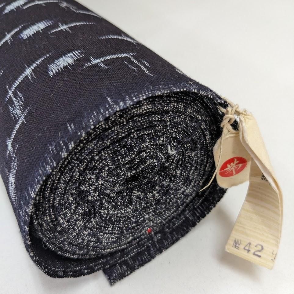 久留米絣 反物 未使用 久留米絣 反物 未使用品 －着物工房あかりー