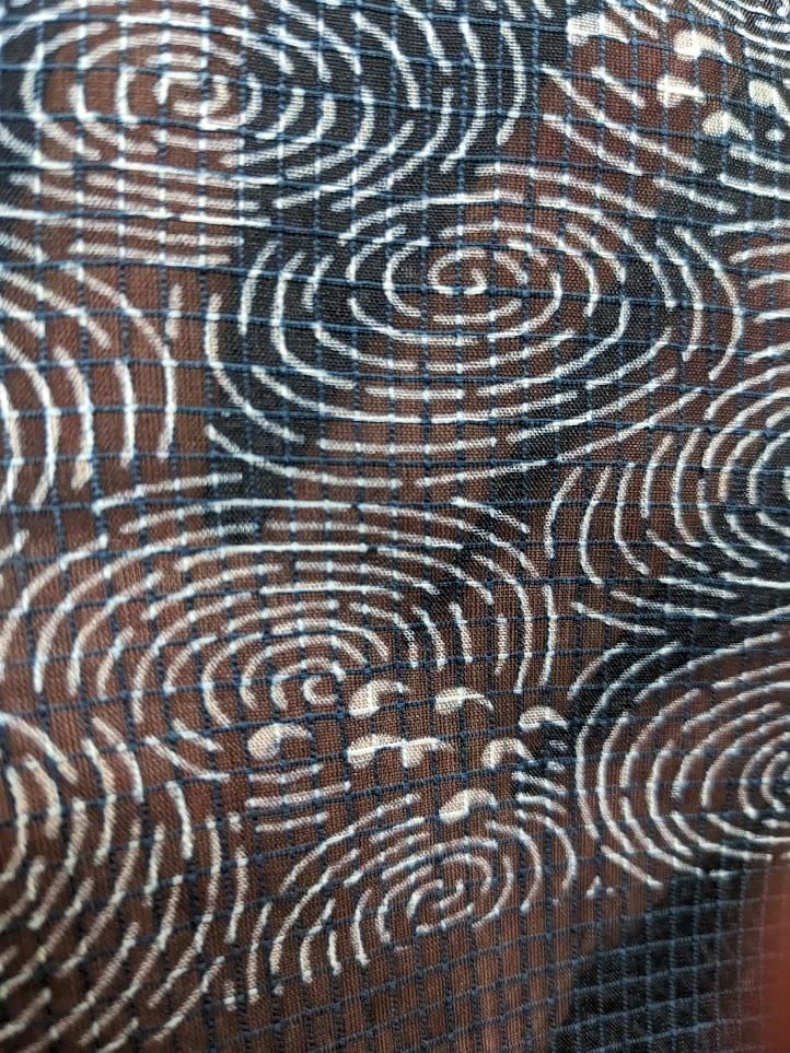 美品 麻の葉 絹紅梅 小紋 着物 A3429 美品 麻の葉 絹紅梅 小紋 着物 A3429 K-2108 紬着物 紅型染 東京染