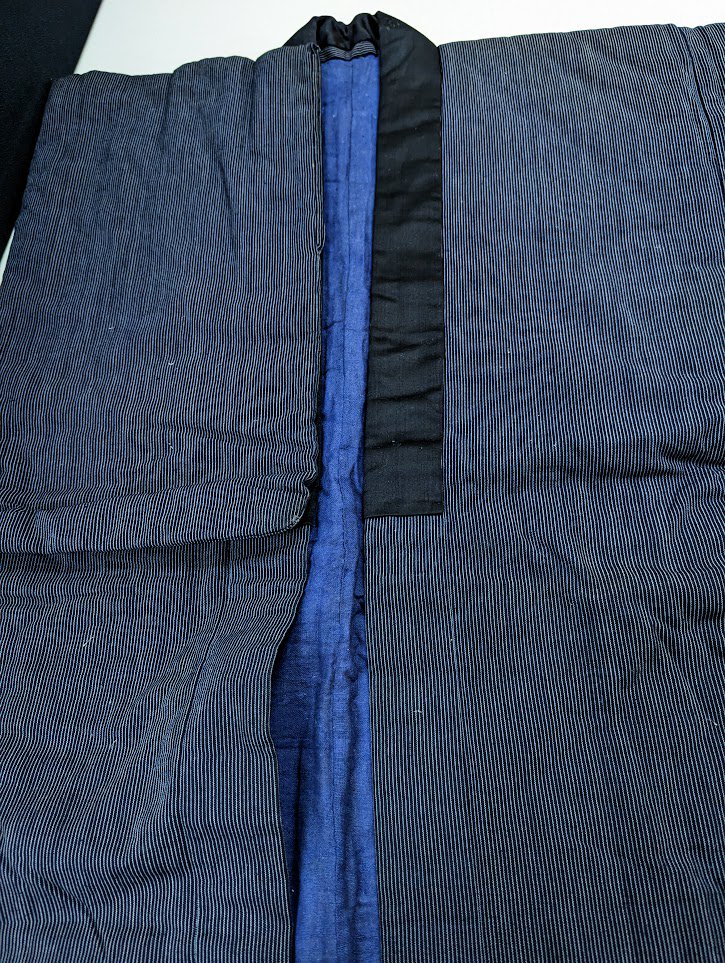 アンティーク 古布 縞木綿 泥染め 絣 無地 6枚セット －着物工房あかり－