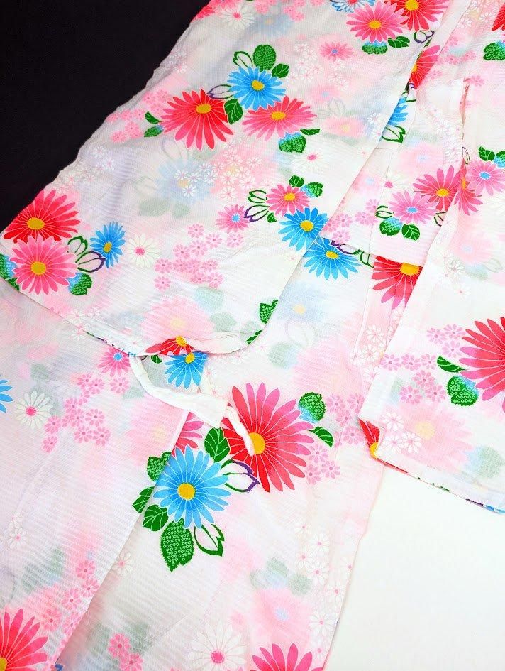昭和レトロ リメイク用 女児浴衣4セット －着物工房あかり－
