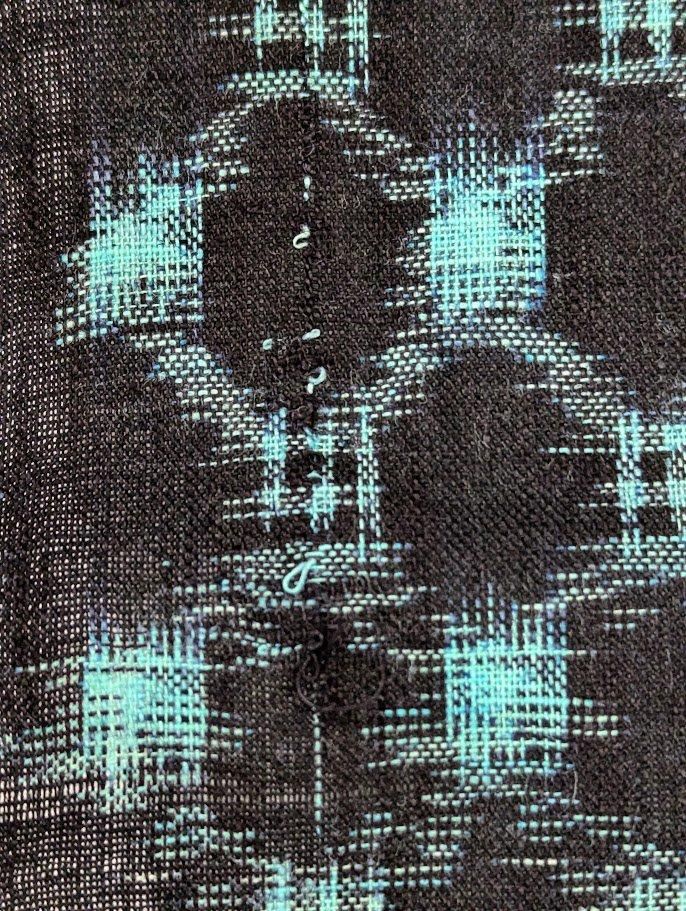 久留米絣 反物 未使用品 －着物工房あかりー