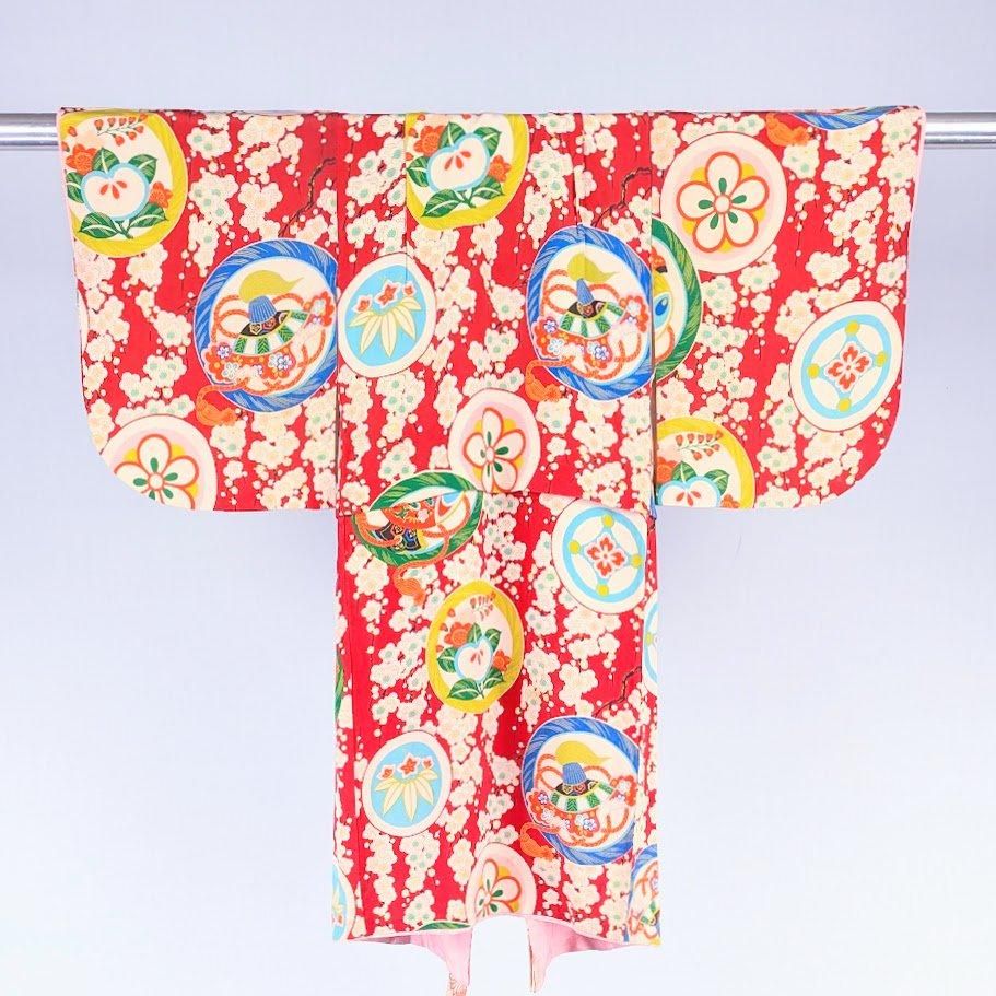 ★レトロ　アンティーク　ジュニア　女の子　子供着物　大正ロマン　NO2 ☆レトロ アンティーク ジュニア 女の子 子供着物 大正ロマン