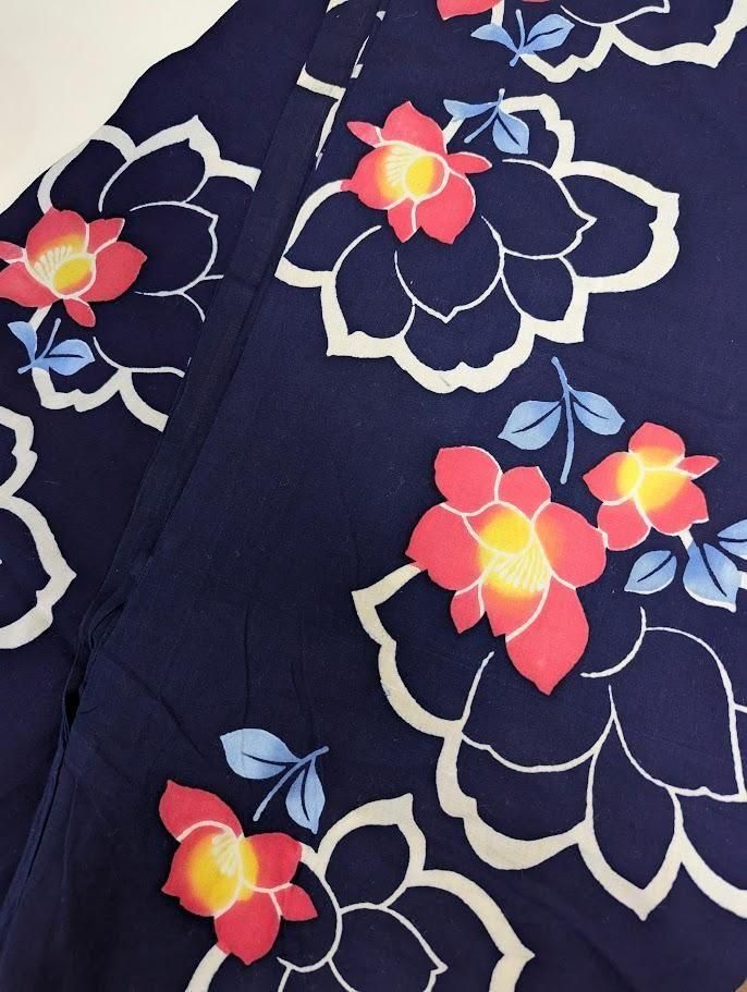 昭和レトロ 注染浴衣 3枚セット リメイク用 - 着物工房あかり-