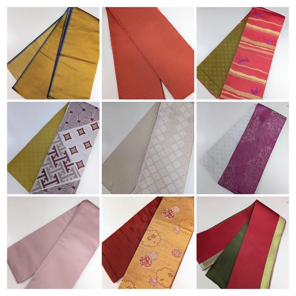 着用　半幅帯　9枚セット　　<img class='new_mark_img2' src='https://img.shop-pro.jp/img/new/icons11.gif' style='border:none;display:inline;margin:0px;padding:0px;width:auto;' />