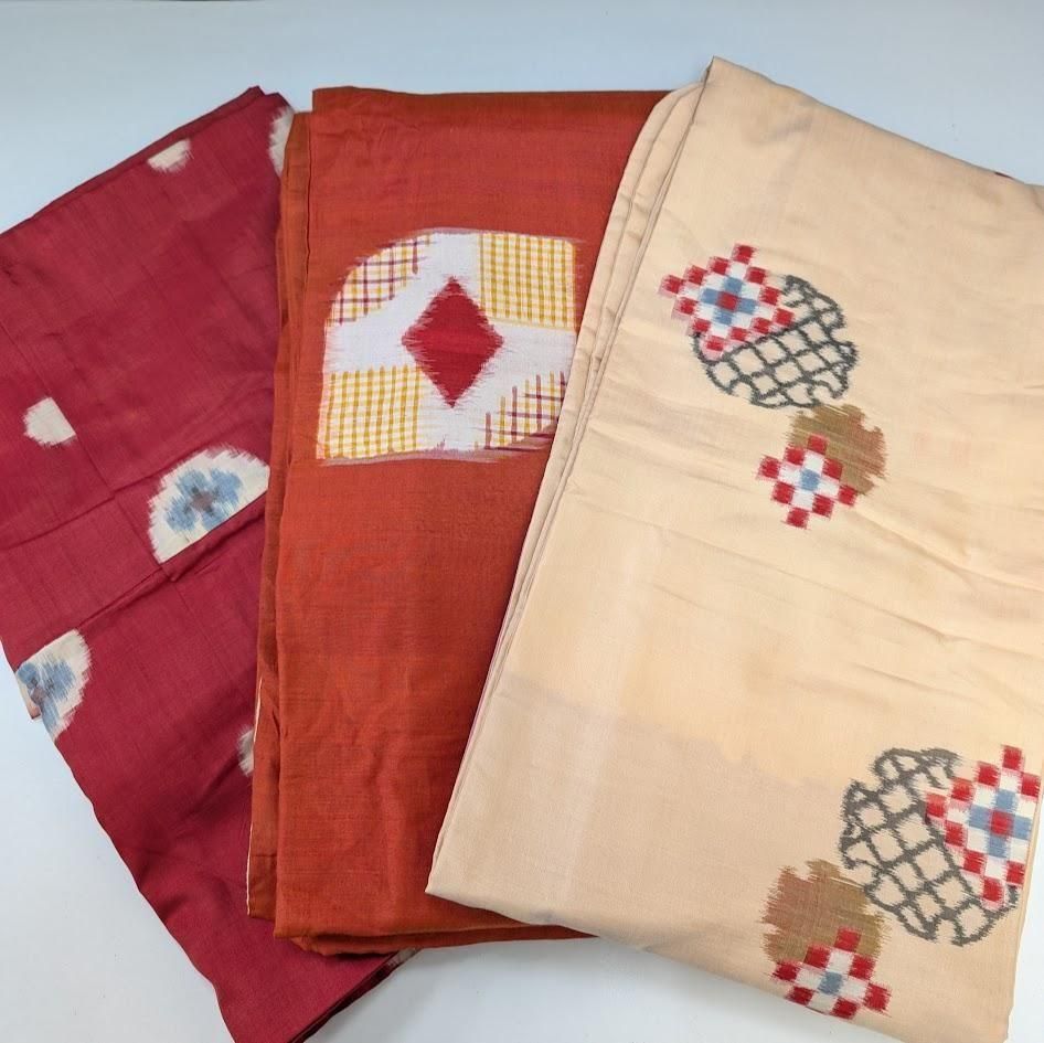 龍郷柄大島紬　リメイク用 リメイク用 大島紬 龍郷柄 - 着物工房あかり-