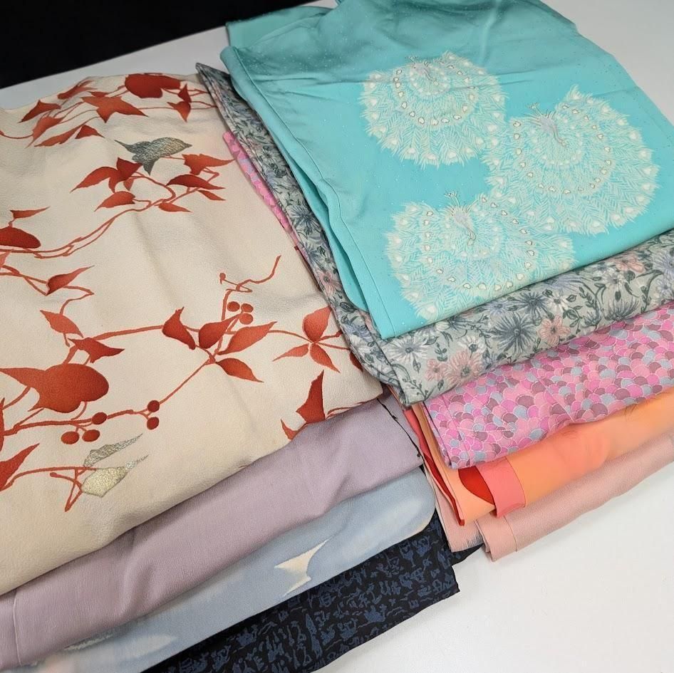 リメイク用羽織 9枚セット | アンティーク/昭和レトロ - 着物