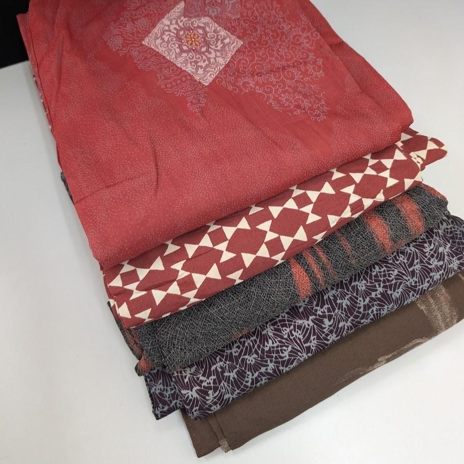A格安 リメイク用　素材　 まとめ売り　着物　和服　計9点　アンティーク　子供 6fd43e83dad7f9e41dabe933dc40e9