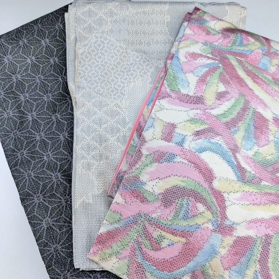 リメイク用紬着物 3枚セット - 着物工房あかり