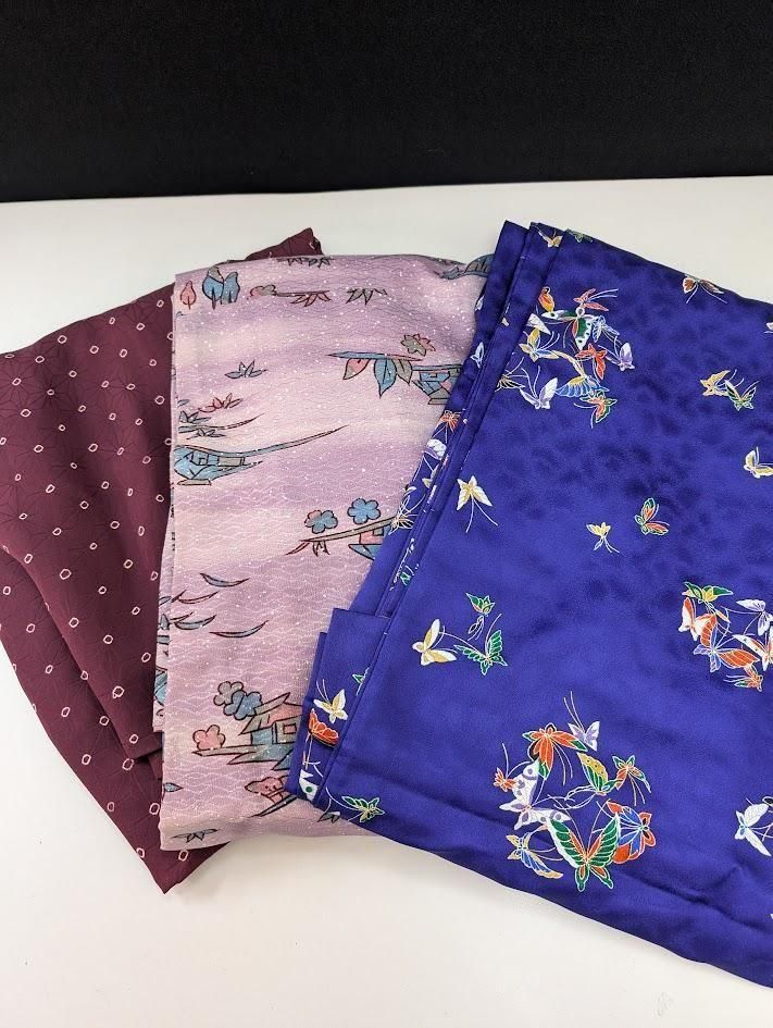 リメイク用 着物5枚セット | 小紋・紬 - 着物工房あかり