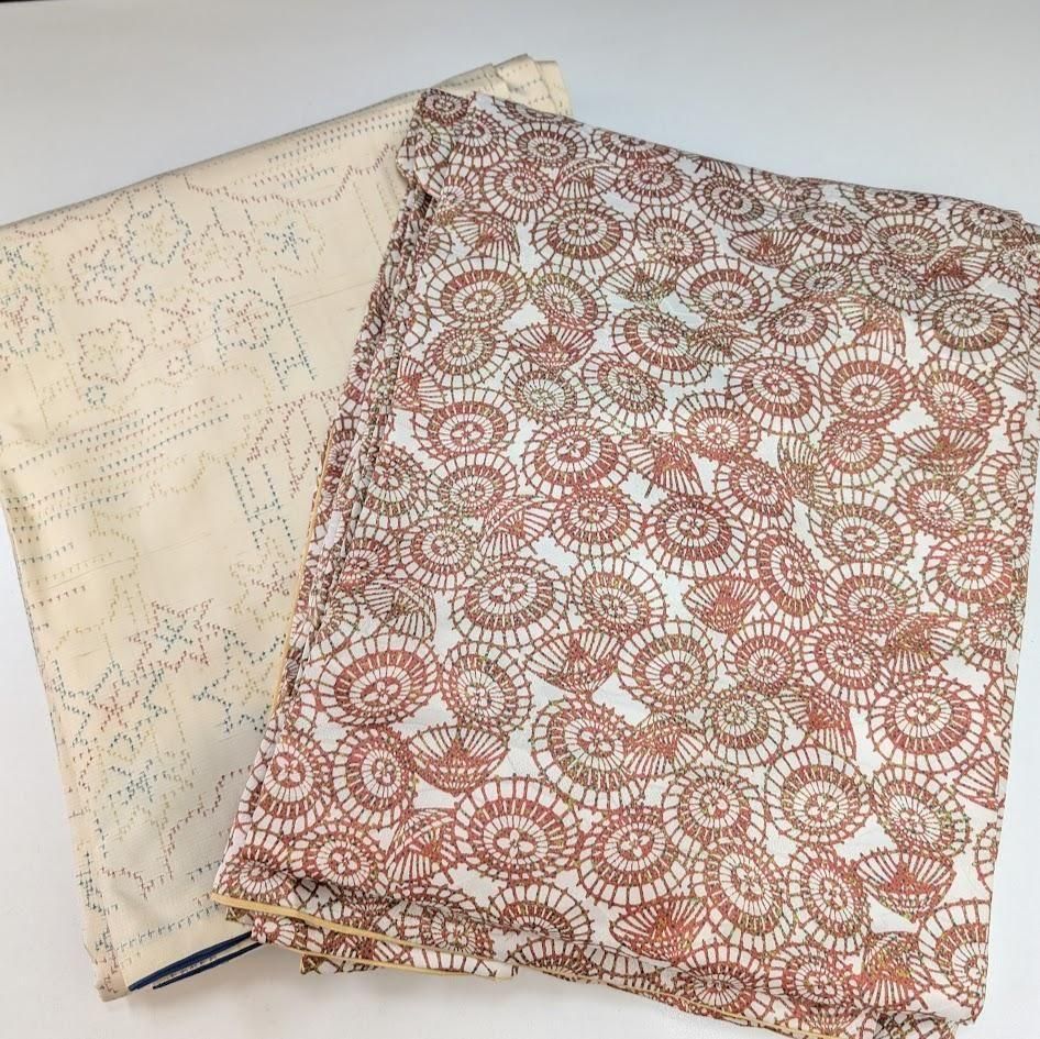 新品★﻿小紋 着尺 反物 リメイク-7 asakusa1394_n01404