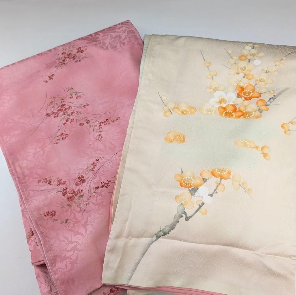 リメイク用 小紋着物4枚セット | 創作素材 - 着物工房あかり