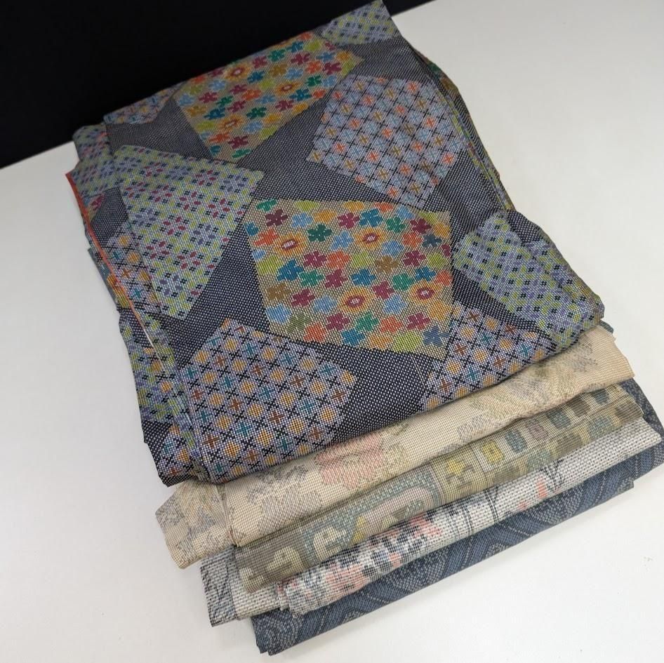 リメイク用大島紬|5枚セット - 着物工房あかり
