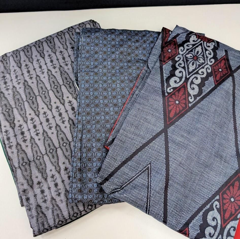 龍郷柄大島紬　リメイク用 着物リメイク 龍郷柄 大島紬 リバーシブル ロング コート マキシ