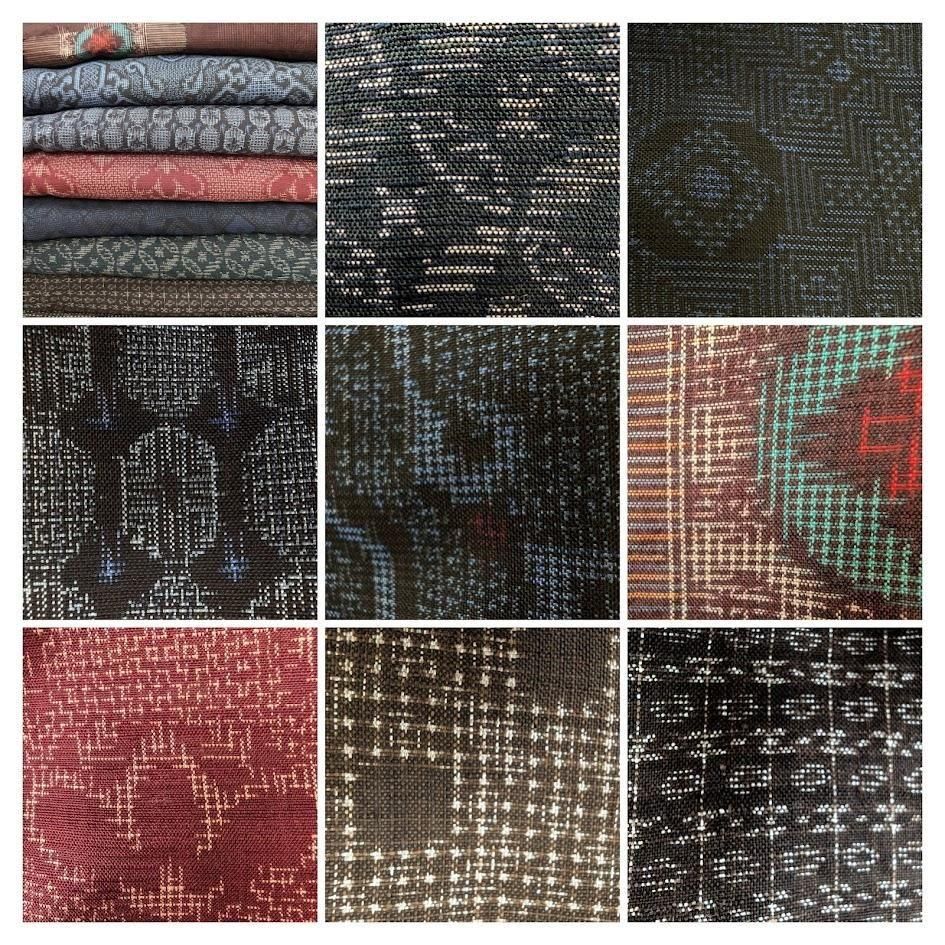 B格安 リメイク用　素材　 まとめ売り　着物　10点　本染　浴衣　反物　コアラ B格安 リメイク用 素材 まとめ売り 着物 和服 10点 本染 浴衣