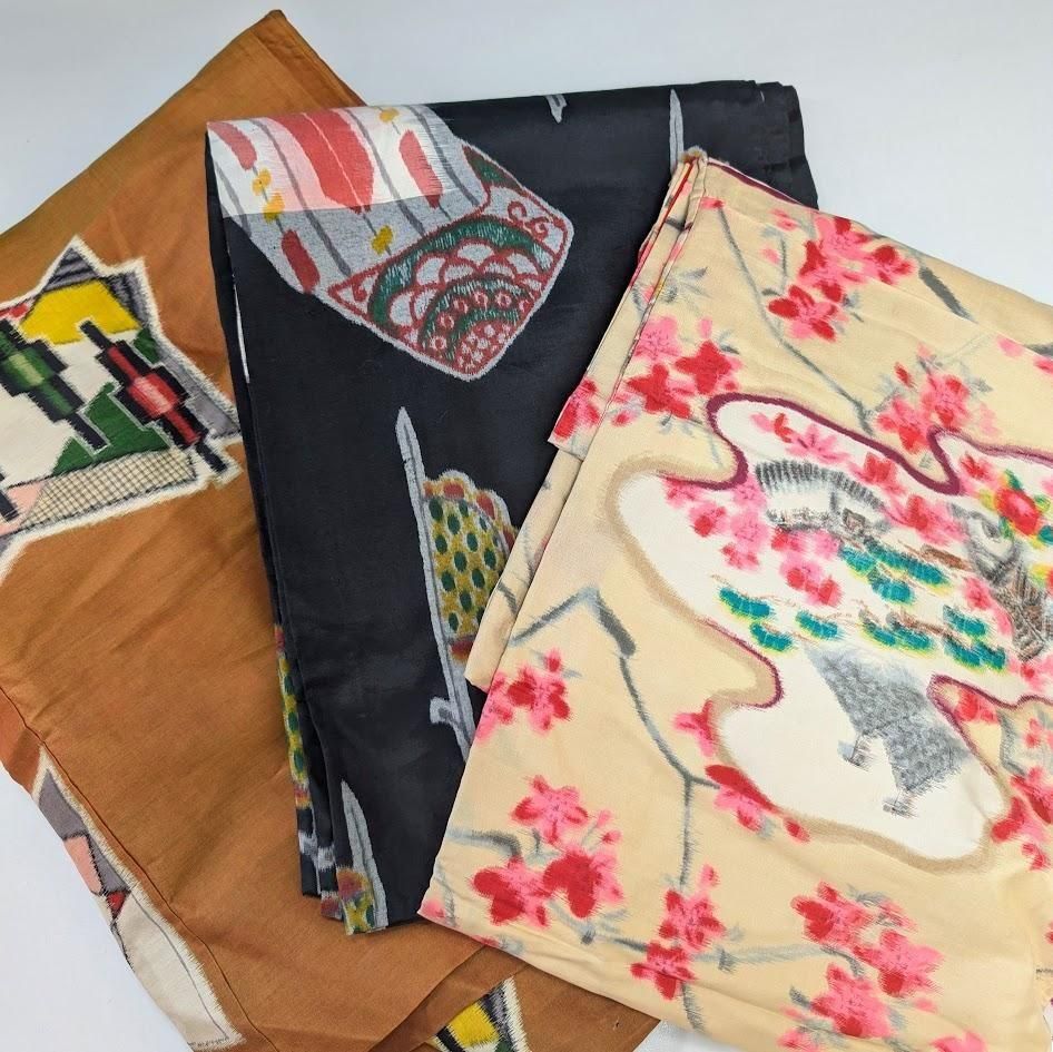 リメイク用 銘仙着物 - 着物工房あかり