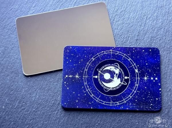 割れないカード型ミラー(Ukatz Design symbol) - Ukatz Design (ユー