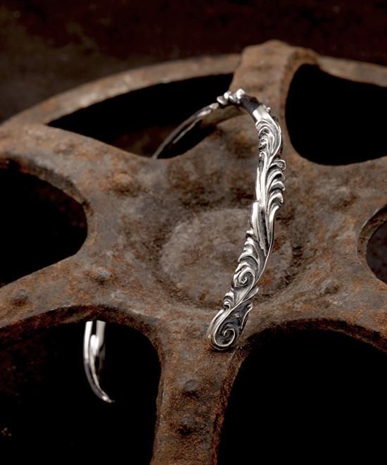 UBG-009 | Bangle | Silver | GET IN THE RING | Loud Style
