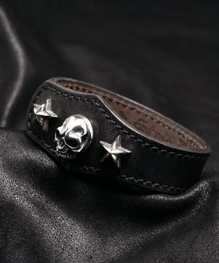 L,S,D / Leather Bracelet / LB-001