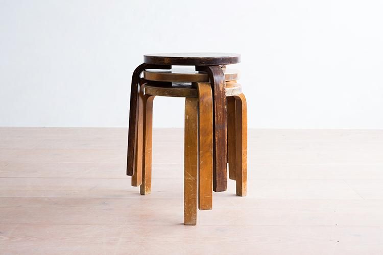 Alvar Aalto Stool 60 60年代製 ヴィンテージスツール60