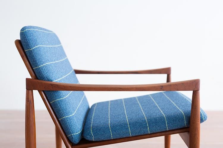 27日まで 北欧 イージーチェア チーク材 France & Son社製 イージーチェア チーク材