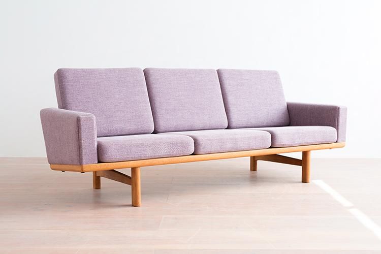 Hans J Wegner GE236 3シートソファ オーク | 北欧家具 haluta