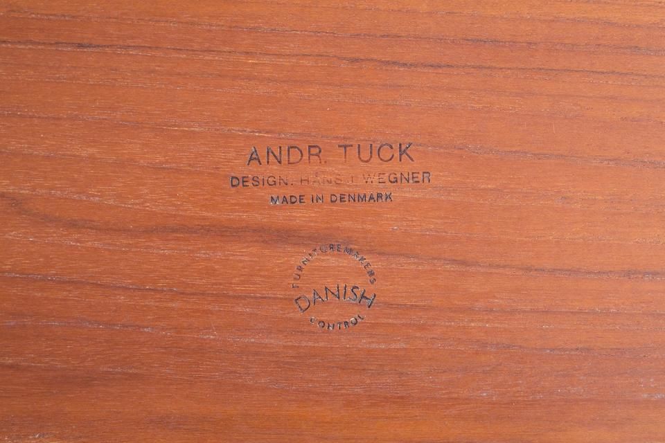 Hans J Wegner AT45 トロリー / ワゴン チーク | 北欧家具 haluta (ハルタ) 仕入値引 Hans J. Furniture Tuck チーク AT45 Wegner サイドテーブル