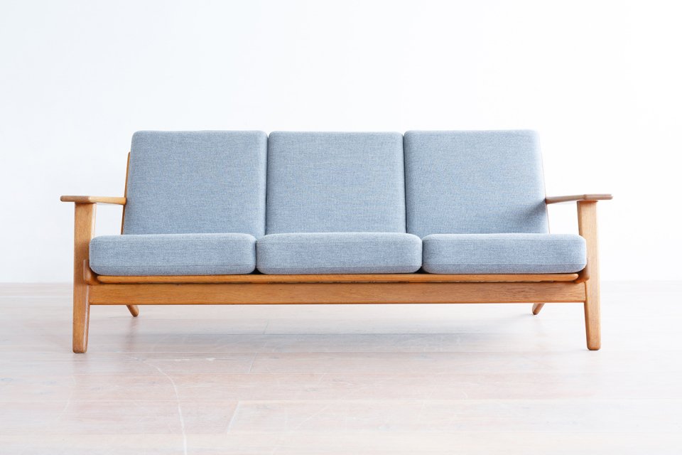 Hans J Wegner GE290 3シートソファ オーク | 北欧家具 haluta