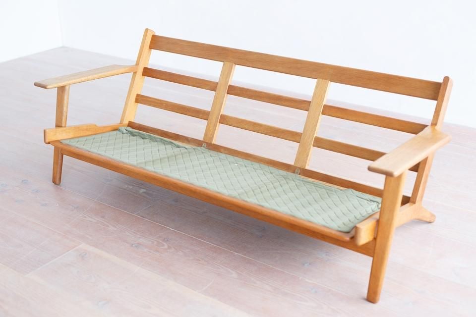 Hans J Wegner GE290 3シートソファ オーク | 北欧家具 haluta