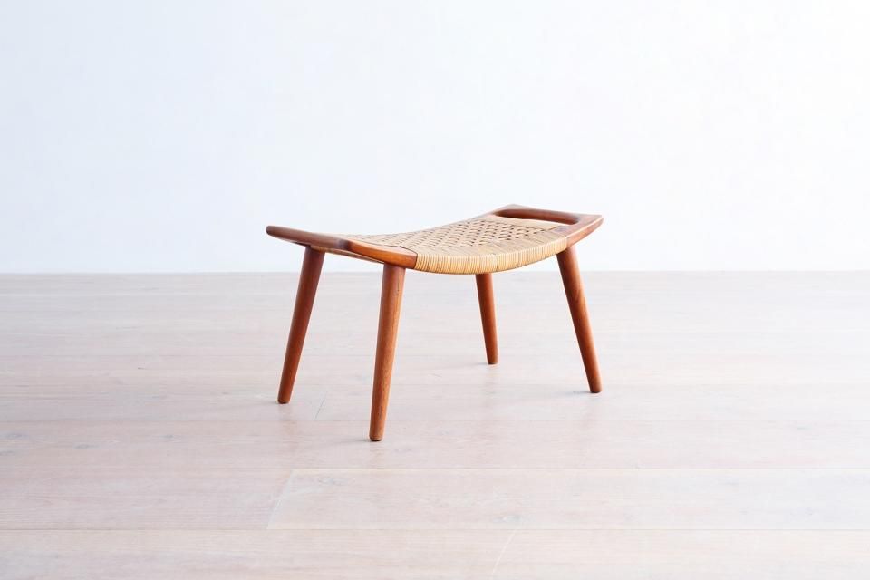 Hans J Wegner JH539 スツール チーク | 北欧家具 haluta (ハルタ)