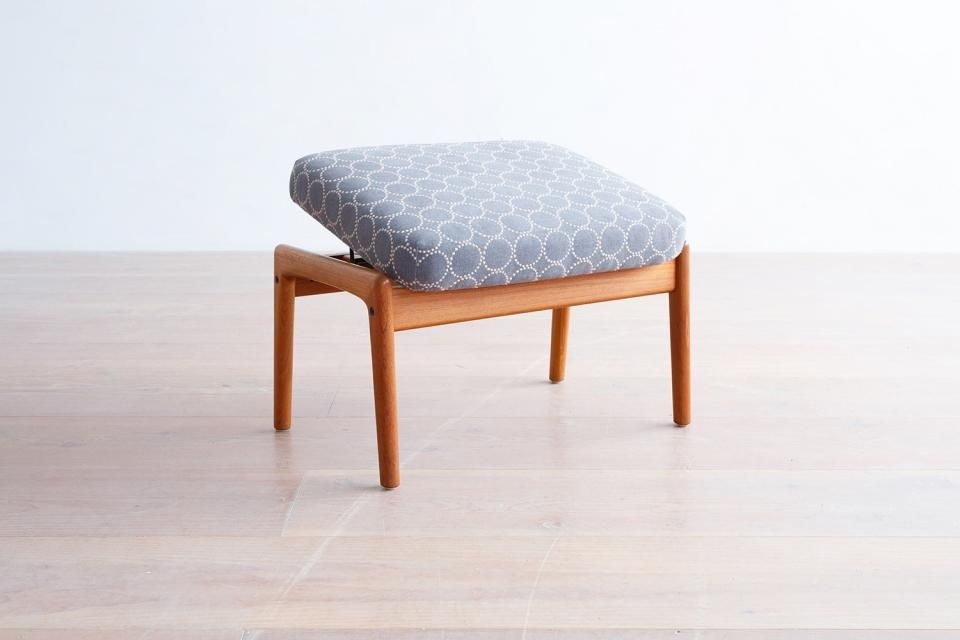Folke Ohlsson オットマン チーク | 北欧家具 haluta (ハルタ) Folke Ohlsson オットマン チーク | 北欧家具 haluta (ハルタ)