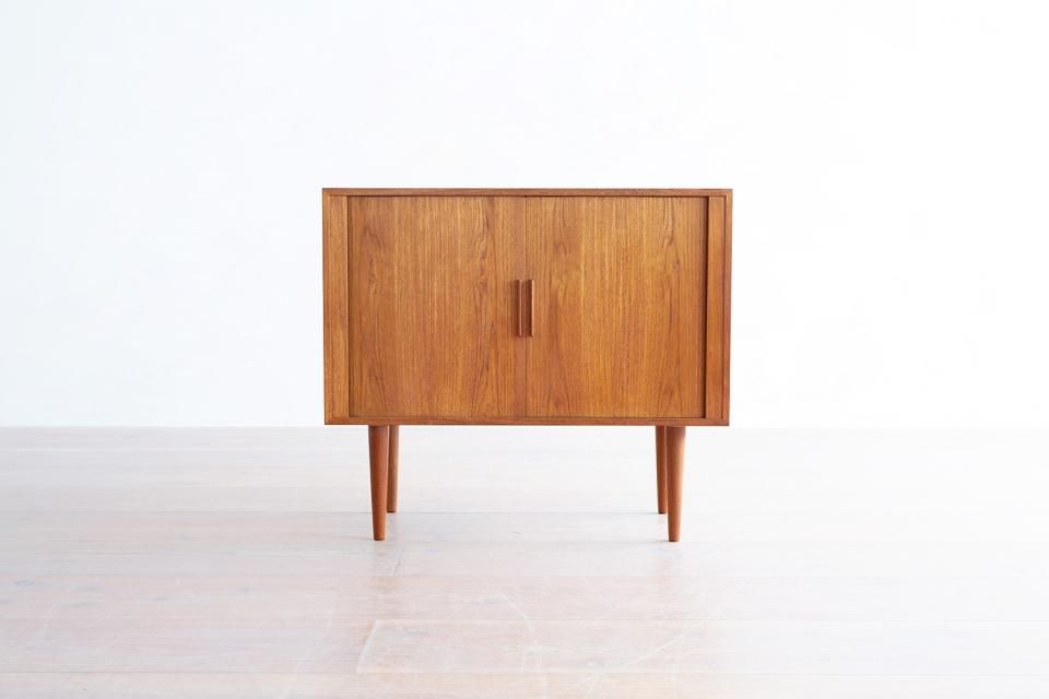 コーナー蛇腹キャビネット　チーク Kai Kristiansen 蛇腹キャビネット チーク | 北欧家具 haluta