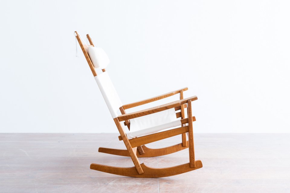 Hans J Wegner GE673 キーホールチェア オーク | 北欧家具 haluta (ハルタ)