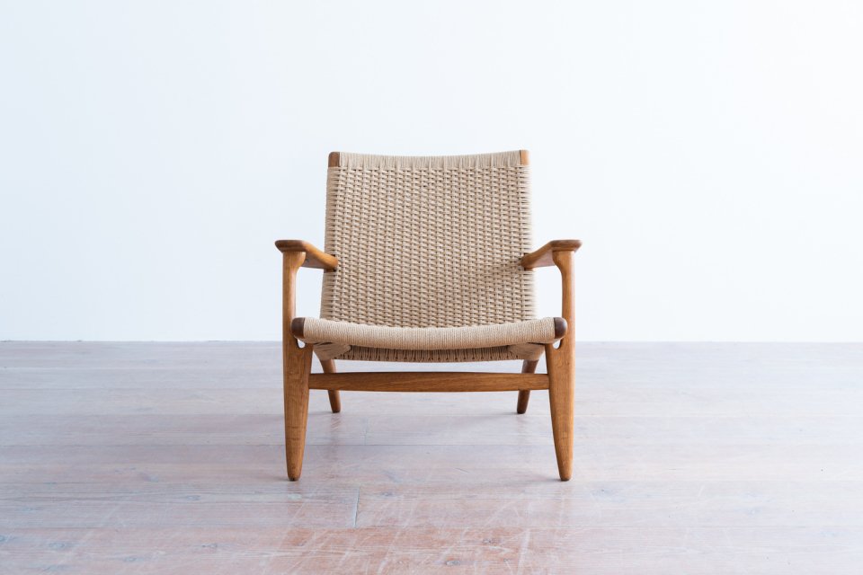 Hans J Wegner CH25 ラウンジチェア オーク | 北欧家具 haluta