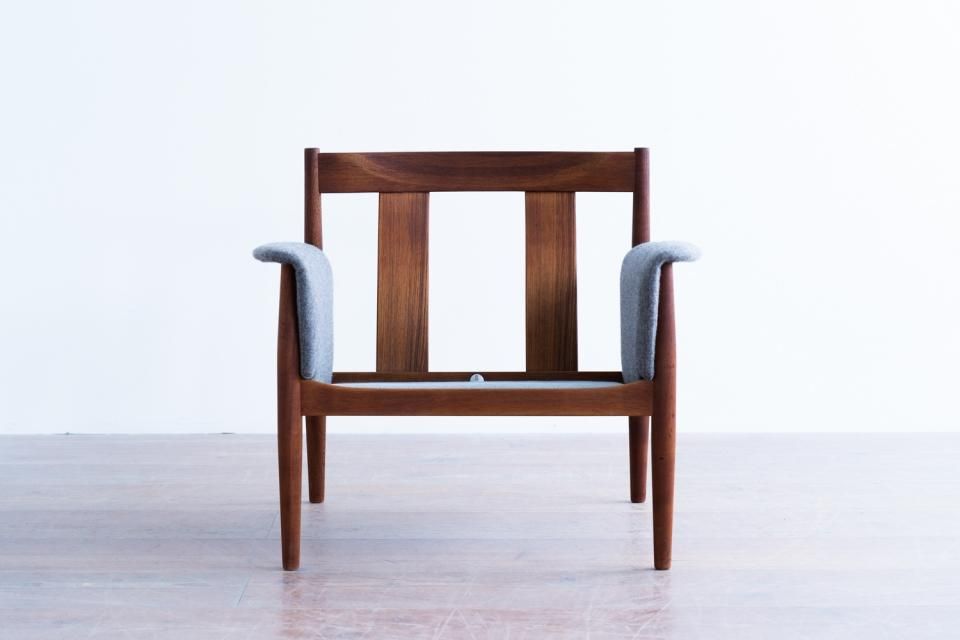 Grete Jalk イージーチェア チーク | 北欧家具 haluta