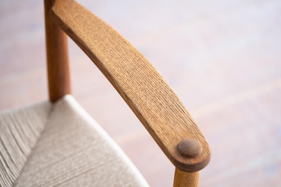 Hans J Wegner CH37 アームチェア オーク | 北欧家具 haluta