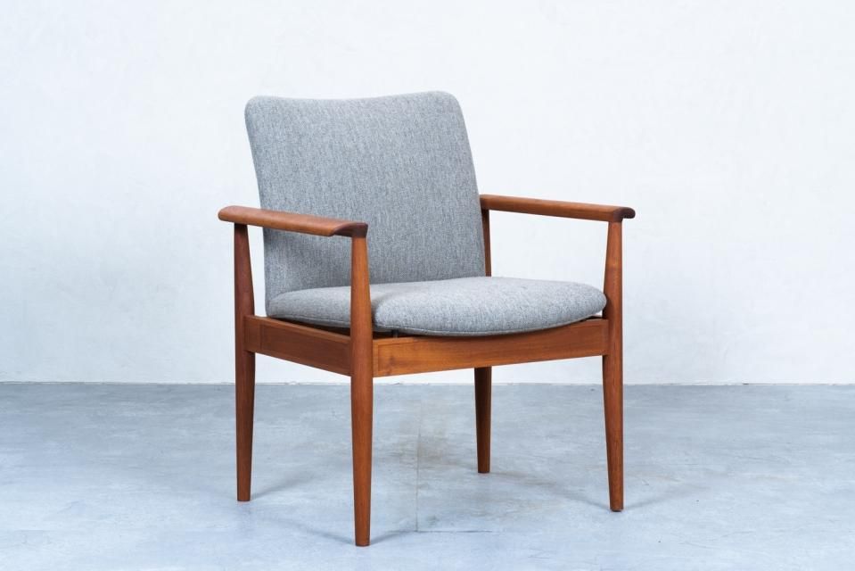 Finn Juhl model.209 ディプロマットチェア チーク | 北欧家具 haluta