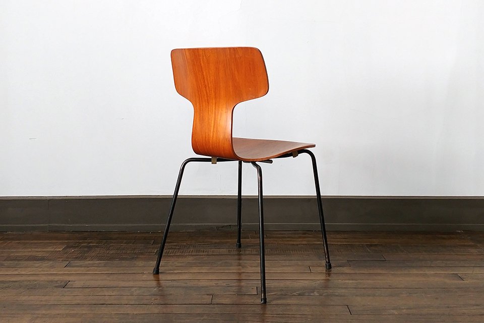 Arne Jacobsen model.3103 Tチェア チーク | 北欧家具 haluta (ハルタ)