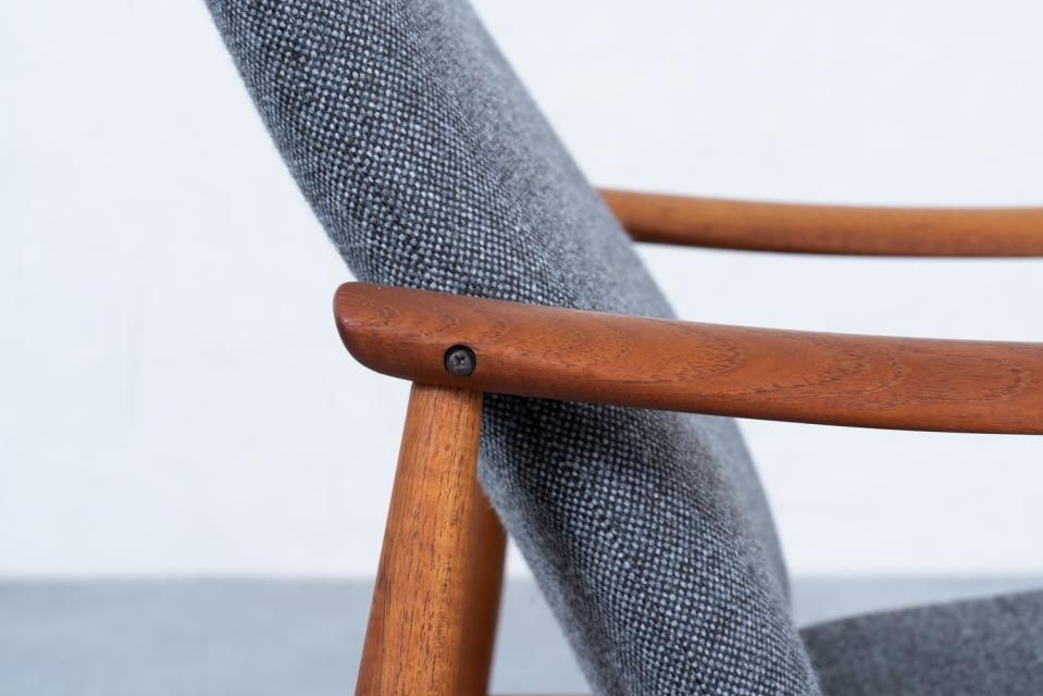 Finn Juhl FD138 イージーチェア チーク | 北欧家具 haluta