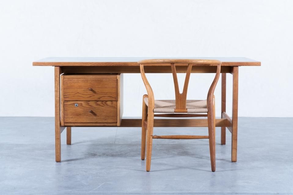 Hans J Wegner デスク オーク | 北欧家具 haluta (ハルタ)