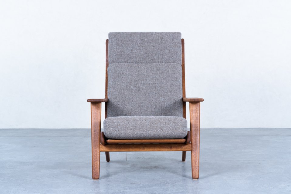 カタログギフトも！ Hans.J.Wegner ハイバックソファ(オーク)【送料