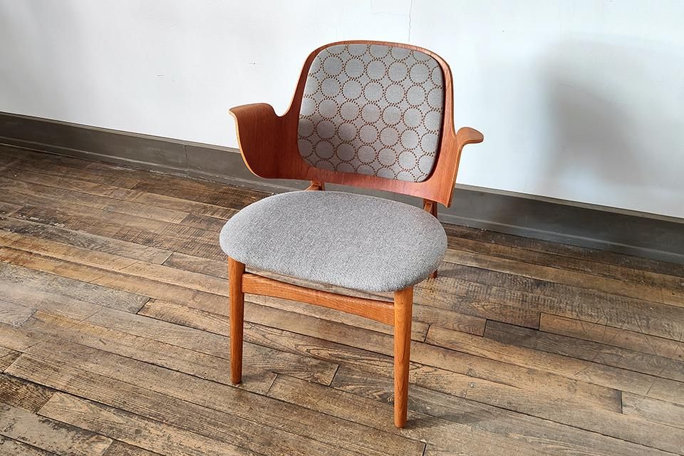 Hans Olsen model.107 イージーチェア チーク オーク | 北欧家具