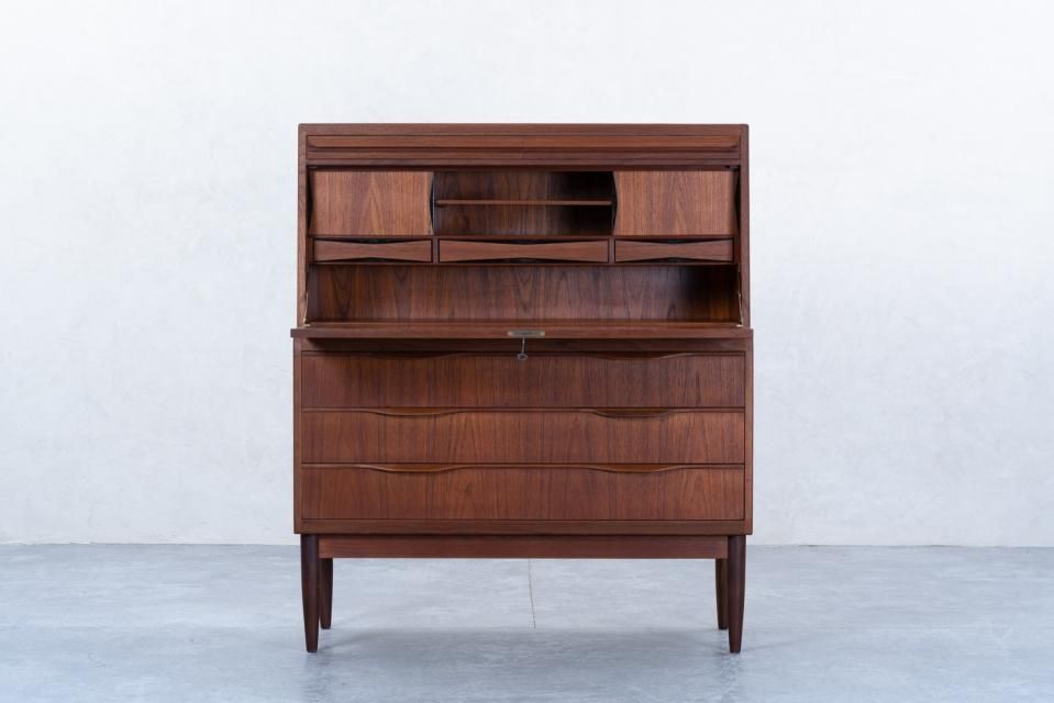 Erling Torvits/ビューロー　北欧ヴィンテージ　チーク　デンマーク Erling Torvits ビューロー チーク | 北欧家具 haluta