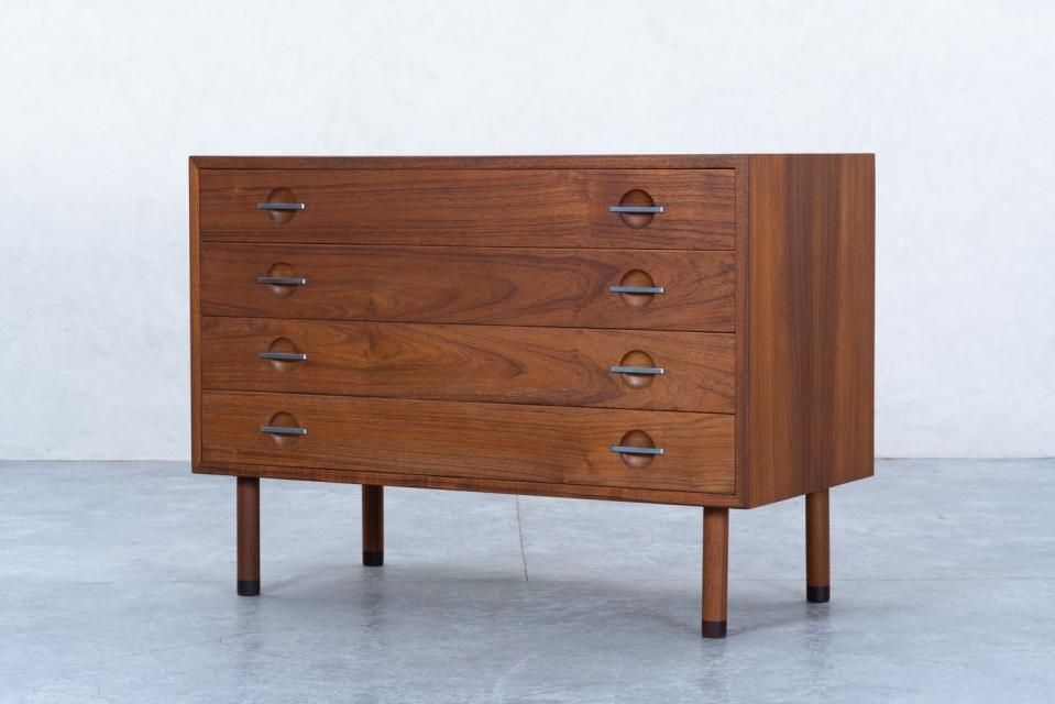 管297☆北欧アンティーク☆ベルクチェスト☆ラバーウッド